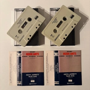 KEITH JARRETT - NUDE ANTS (RARE US ISSUE DOUBLE CASSETTE TAPE) ECM - Picture 1 of 6