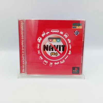 Navit PS1 PlayStation 1 Simulation Authentic Japan CIB Complete - Image 1 of 4