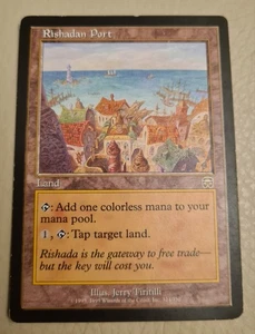 Magic: The Gathering Mercadian Masques Rishadan Port Land Card - Picture 1 of 2