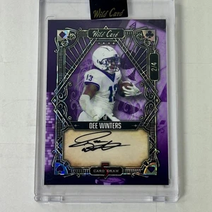 Dee Winters 2023 5 Card Draw Wild Card Auto #25 RC /4 - Picture 1 of 2