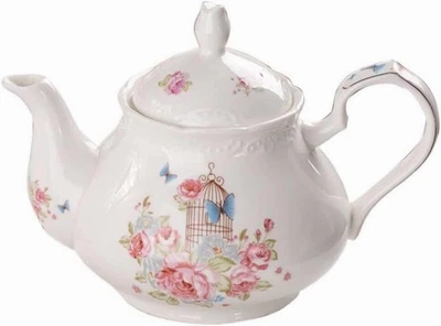 YBK Tech Strengthen cafeteira de porcelana bule de cerâmica - bule rosa rosa - Imagem 1 de 4
