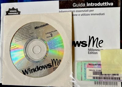 Microsoft Millenium Edition Originale Con Key (solo Cd 2) - Immagine 1 di 3