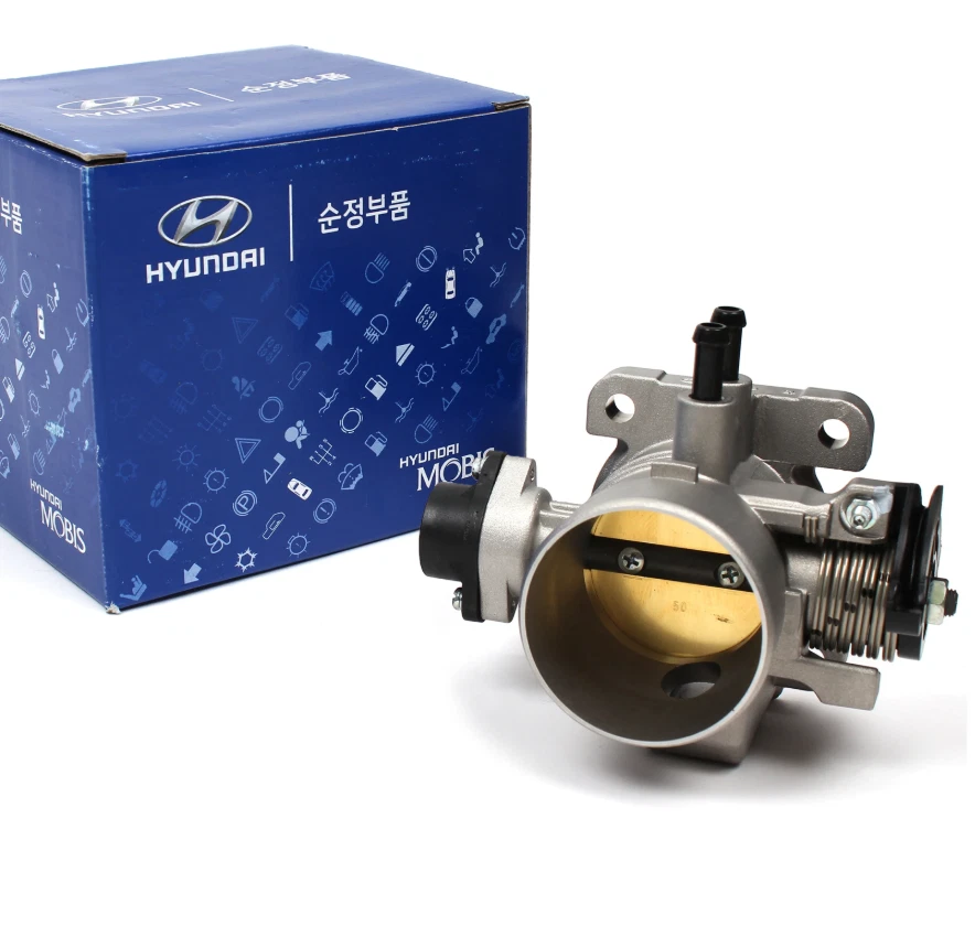 FEDEX⭐ Genuine 3510026860 Throttle Body For Hyundai Accent Kia Rio Rio5 2006-11 - Imagem 1 de 4