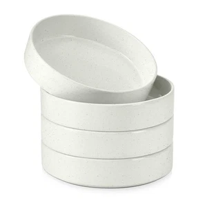 Pasta Bowls Set of 4, 35oz Ceramic Large Salad Bowl Plates for Serving Soup D... - Picture 1 of 9