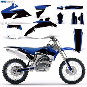 Graphic Kit Yamaha YZ250F YZ450F MX 250/450 F Dirt Bike w/ Backgrounds 06-09 RB - Picture 1 of 3