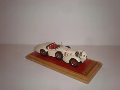 1/43 1930 Mercedes-Benz SS Roadster Erdmann & Rossi ivory open Handmade by EMC - Image 1 of 4