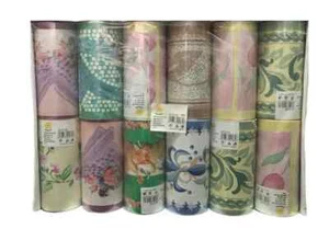 Wand Sockelleiste Bordüre Tapete Wasserdicht Selbstklebend Dekor Blumen Zuhause Zum Selbermachen - Bild 1 von 2