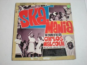 CARLOS MALCOLM Ska Mania Original '64 UP-BEAT 101 Jamaican DG Press Vinyl - Picture 1 of 4