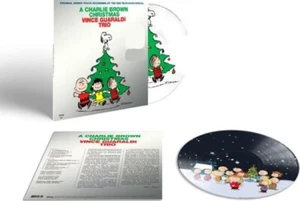 A CHARLIE BROWN CHRISTMAS VINYL! LIMITED PICTURE LP! PEANUTS VINCE GUARALDI TRIO - Picture 1 of 7