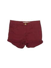 Vestimenta Women Red Denim Shorts L