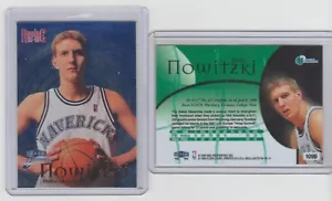 Tarjeta de novato DIRK NOWITZKI Mavericks 1998-99 Fleer Brilliants AZUL #109B SP RC - Imagen 1 de 1