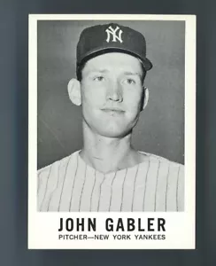 1960 Leaf #62 John Gabler NEAR MINT **BB-5075** - Picture 1 of 2
