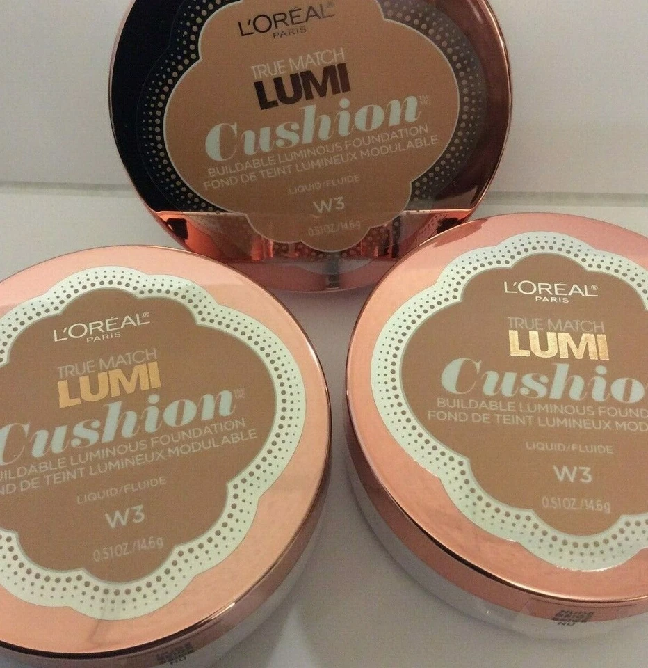 L'Oréal True Match Lumi Cushion Foundation W3 Nude Beige