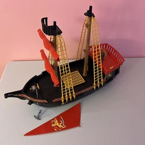 Vintage 1978 Playmobil Blackbeard’s Pirate Ship 5736 Incomplete Shell Read - Picture 1 of 16