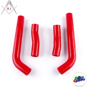 For 00-07 Toyota MR2 MR-S Spyder ZZW30 1ZZ-FE 1.8L Silicone Radiator Hose Red - Picture 1 of 3