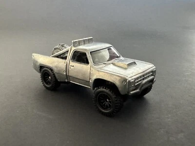 HOT WHEELS PROTOTYPE TEST-RUN RAW BODY RIVET '87 Dodge D100 Pick Up Truck HTF ! - Image 1 of 4