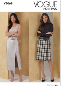 Vogue 2069  Misses' Skirt in Two Lengths Size 18 - 26New! - Picture 1 of 3