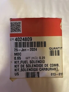 Solenoid Coil 24V Singal 1 Terninal for Cummins 4024809 3054610 3054609 134074 - Picture 1 of 2