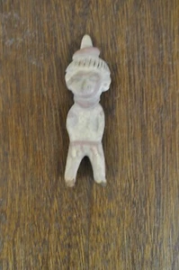 Nayarit Polychrome Pottery Excavated Near Zaqualpan Nayarit 6 X 1 1/2 in Doll - Picture 1 of 6