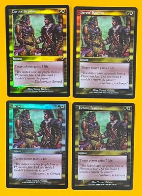 MTG HEROES' REUNION (Foil) (x4) Invasion (OldManMTG 011-744) - Image 1 of 3