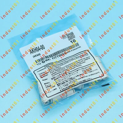 1Bag/10PC NEW FOR SMC AKH04-00 check valve SPOT STOCKS - Image 1 of 4