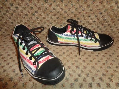 ZAPATILLAS BAJAS HARAJUKU LOVERS GWEN STEFANI MULTICOLOR LOGO LONA CON CORDONES--7  Foto 1 de 4