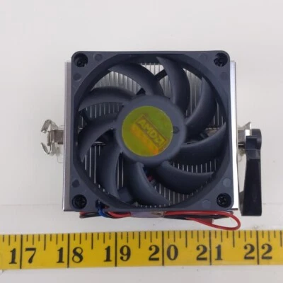 AMD CPU Heatsink Fan Socket 754 Cooler Assembly Processor Cooling Unit - Image 1 of 4