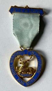 RMIB Masonic Institute for Boys Steward Medal Jewel 1974 - Picture 1 of 4
