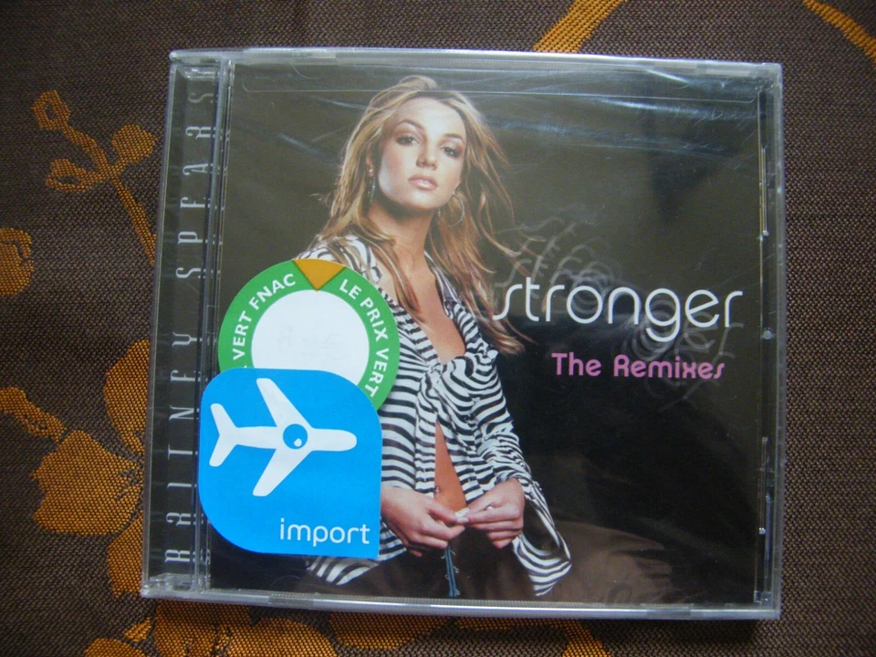 CD BRITNEY SPEARS - Stronger (The Remixes) / 6 TITRES  (2000)  NEUF BLISTER (14) - Photo 1/2
