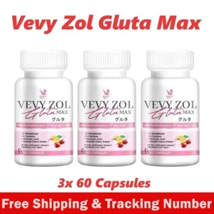 3x Vevy Zol Gluta Max Nahrungsergänzungsmittel Anti-Aging Whitening Aufhellung X2 Slim - Bild 1 von 16