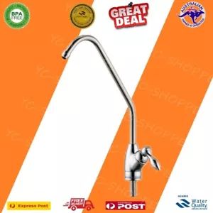 High Quality Steel Faucet Tap for Water Filters & Reverse Osmosis System - Picture 1 of 3