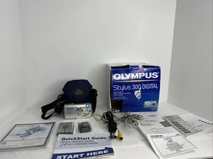 Olympus Stylus 300 Digital Camera 3.2 Megapixel 3x Optical Zoom Untested READ - Picture 1 of 24