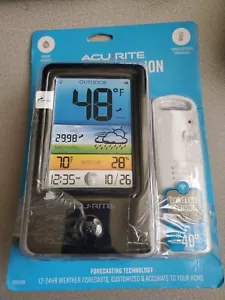 Acurite Color Weather Station Indoor & Outdoor Temperature w/ Wireless Sensor - Picture 1 of 1