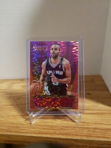 2013-14 Panini Select Red Hot Purple Prizm 96/99 Tony Parker #12 SPURS HOF 