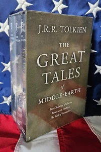 SEALED Tolkien Great Tales Beren Hurin Gondolin Hardcover Box Lord Rings Hobbit - Picture 1 of 4