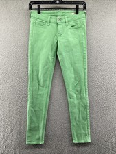 Arizona Jean Co. Juniors Mint Green Denim Super Skinny Jeans in Tag Size 1