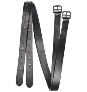 Steigbügelriemen Waldhausen STAR Leder schwarz Längen 130cm - 140cm -150 cm - Bild 1 von 2