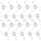  20 Pcs Lampshade Spring Clips Clamp Accessory Holder LED Stand Accessories