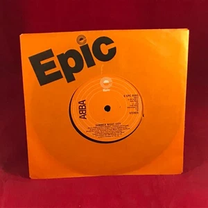 ABBA Summer Night City 1978 UK 7" vinyl single original 45 Agnetha Benny Bjorn A - Picture 1 of 2