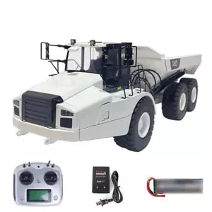 1/14 Metal RC Hydraulic Articulated Truck Assembled Car DIM K745 Pump Valve ESC - Picture 1 of 6