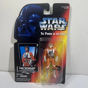 Star Wars: POTF Red Luke Skywalker X-Wing Gear MOC 1995 Kenner - Picture 1 of 13