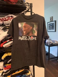 2Pac Poetic Justice Rap Movie Tee T Shirt Size Large L - Picture 1 of 4