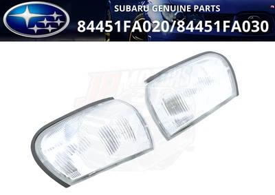 Juego de lámparas de señal de giro de esquina genuinas SUBARU 84451FA020 84451FA030 GC8 Impreza WRX Foto 1 de 4