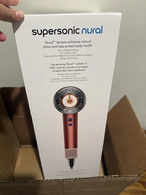 Dyson Supersonic Nural Hair Dryer Special Edition Strawberry Bronze NEW Box - Image 1 of 4