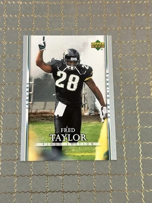 2007 Upper Deck First Edition Fred Taylor #45 Jacksonville Jaguars (A) - Image 1 of 2