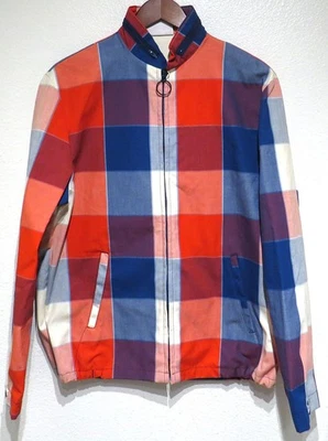 Chaqueta de acción de colección Catalina ROJO AZUL COLOR BLOCK GRANDE AÑOS 60/70 California Sailing Foto 1 de 4