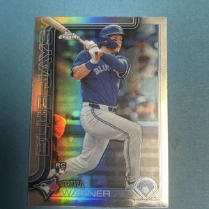 2025 Topps Chrome - Will Wagner #137 Topps Refractor (RC) - Picture 1 of 4