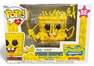 Tom Kenny signierter Spongebob Schwammkopf SE Funko Pop! Inschrift Spongebob (PA) - Bild 1 von 8