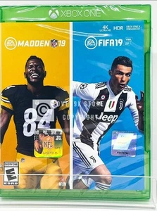 Madden NFL 19 / FIFA 19 Bundle - Xbox One - Brandneu | Factory Sealed - Bild 1 von 3
