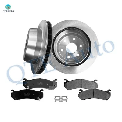 6P Rear 330mm Brake Disc Rotors-Ceramic Brake Pad Kit For 2000 GMC Yukon XL 2500 - Image 1 of 4